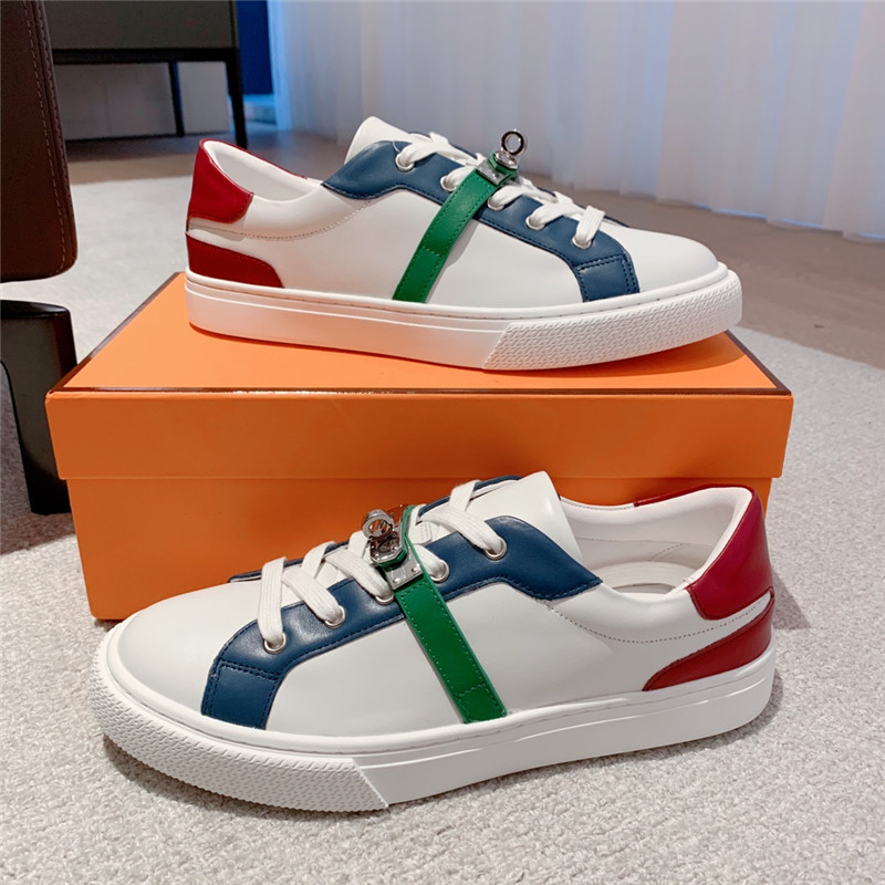 Best Replica Hermès British retro design white shoes - Colareps