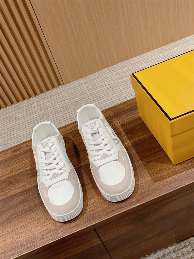 Best Replica fendi color block lace up sneakers - Colareps