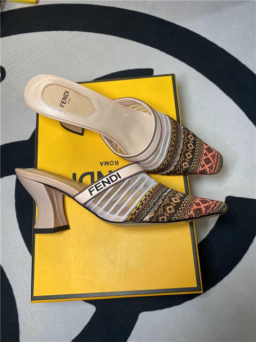 Best Replica fendi high heel slippers - Colareps