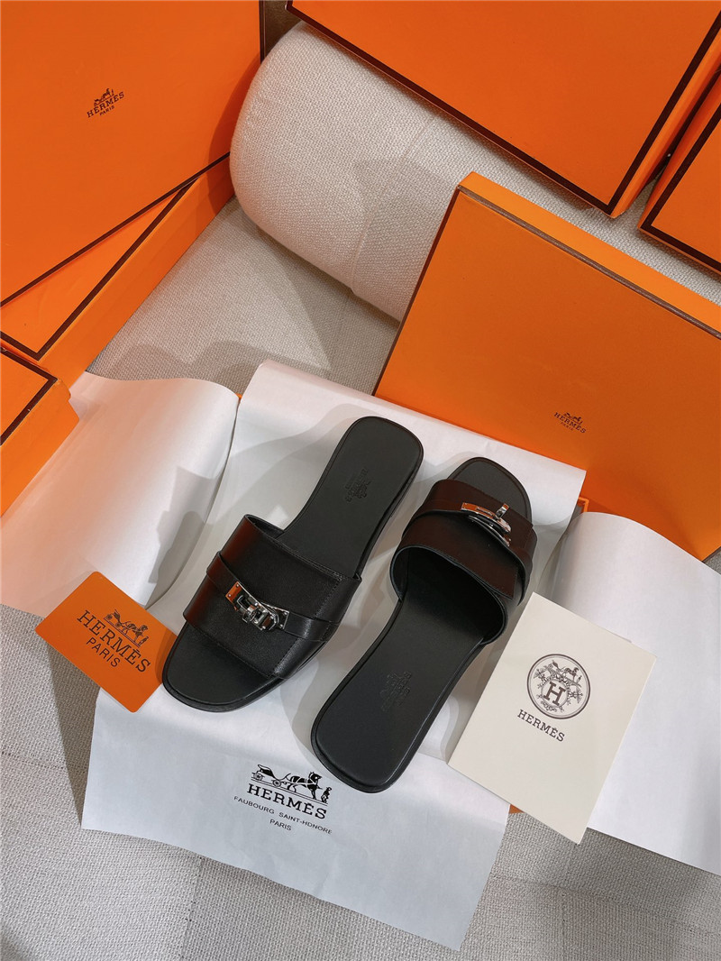 Best Replica Hermès new Giulia flat kelly buckle slippers - Colareps