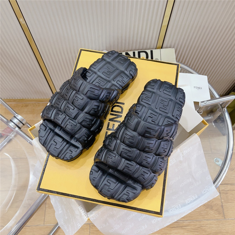 Best Replica fendi environmentally friendly rubber couple slippers - Colareps
