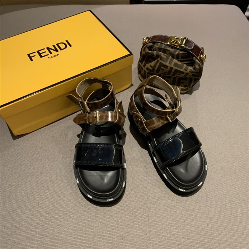 Best Replica FENDI Platform Sandals - Colareps