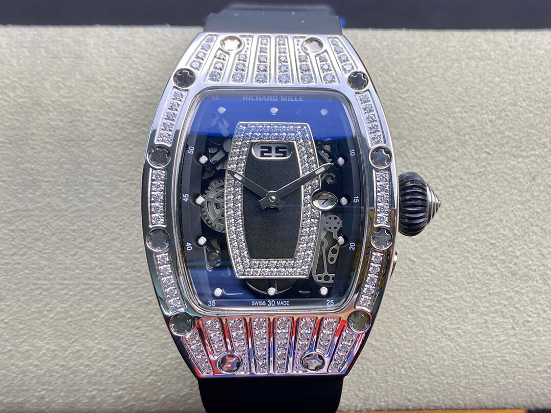 Best Replica Richard Mille Replica RM07-01 1:1 Best Edition RM Factory Diamond Case - Colareps