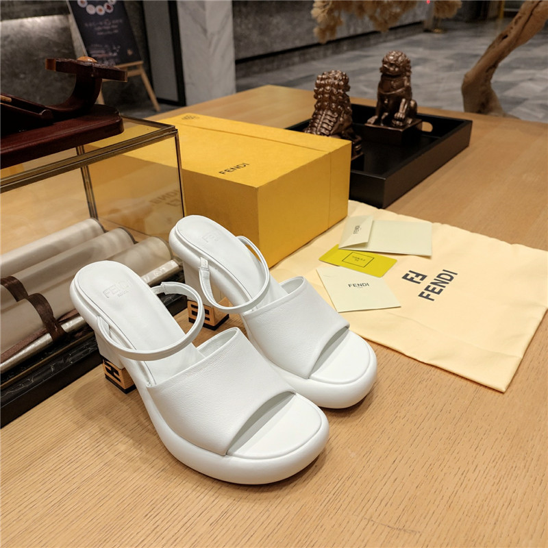 Best Replica fendi block heel sandals - Colareps
