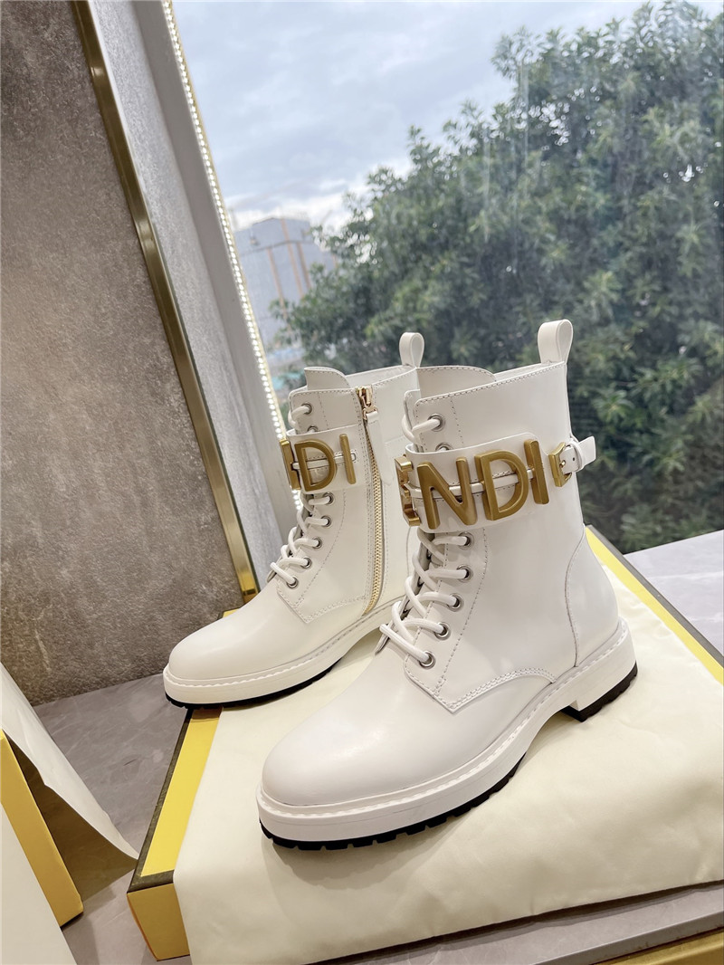 Best Replica fendi logo martin boots womens - Colareps