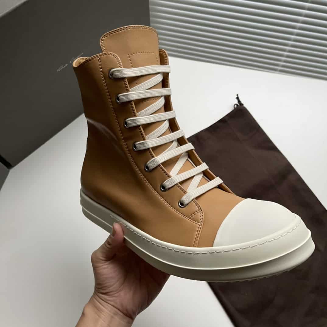 Best Replica Rick Owen Dupes High-top Sneakers   RS008 - Colareps
