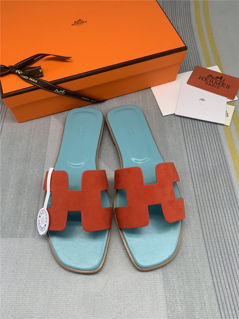 Best Replica hermes flat H slippers womens - Colareps
