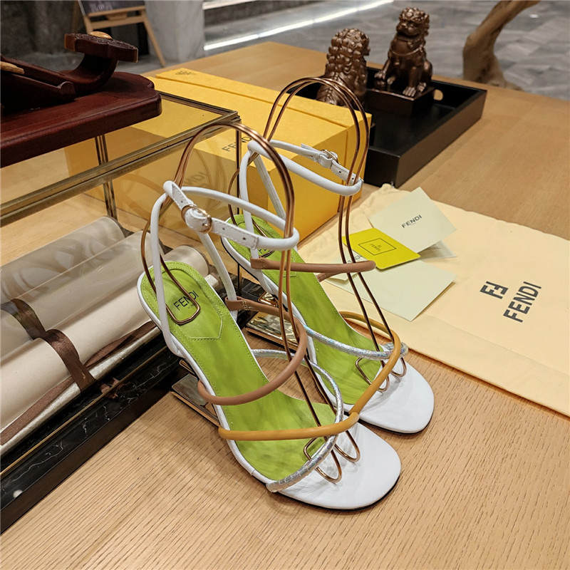 Best Replica fendi patchwork strap first pumps - Colareps