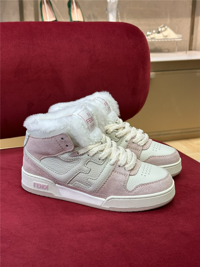 Best Replica fendi high top wool sneakers - Colareps