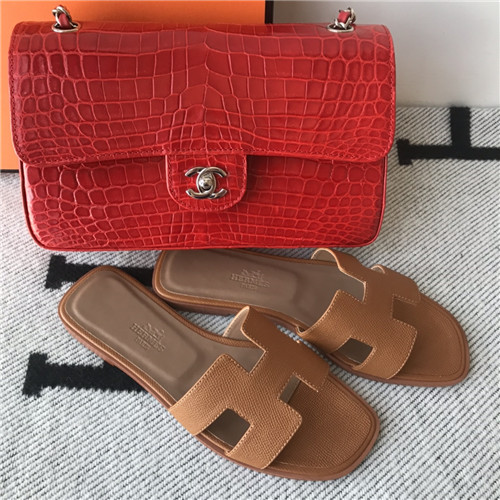 Best Replica hermes flat slippers womens - Colareps