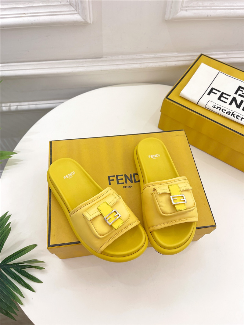 Best Replica fendi pocket casual slippers - Colareps