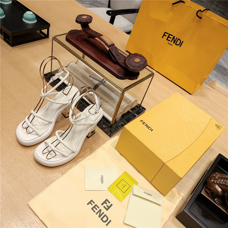 Best Replica fendi color block haute couture sandals - Colareps