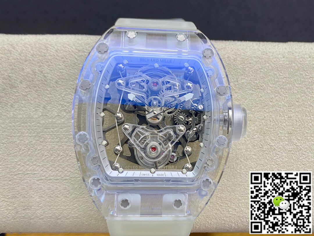 Best Replica Replica Richard Mille RM056 1:1 Best Edition EUR Factory Transparent Dial - Colareps