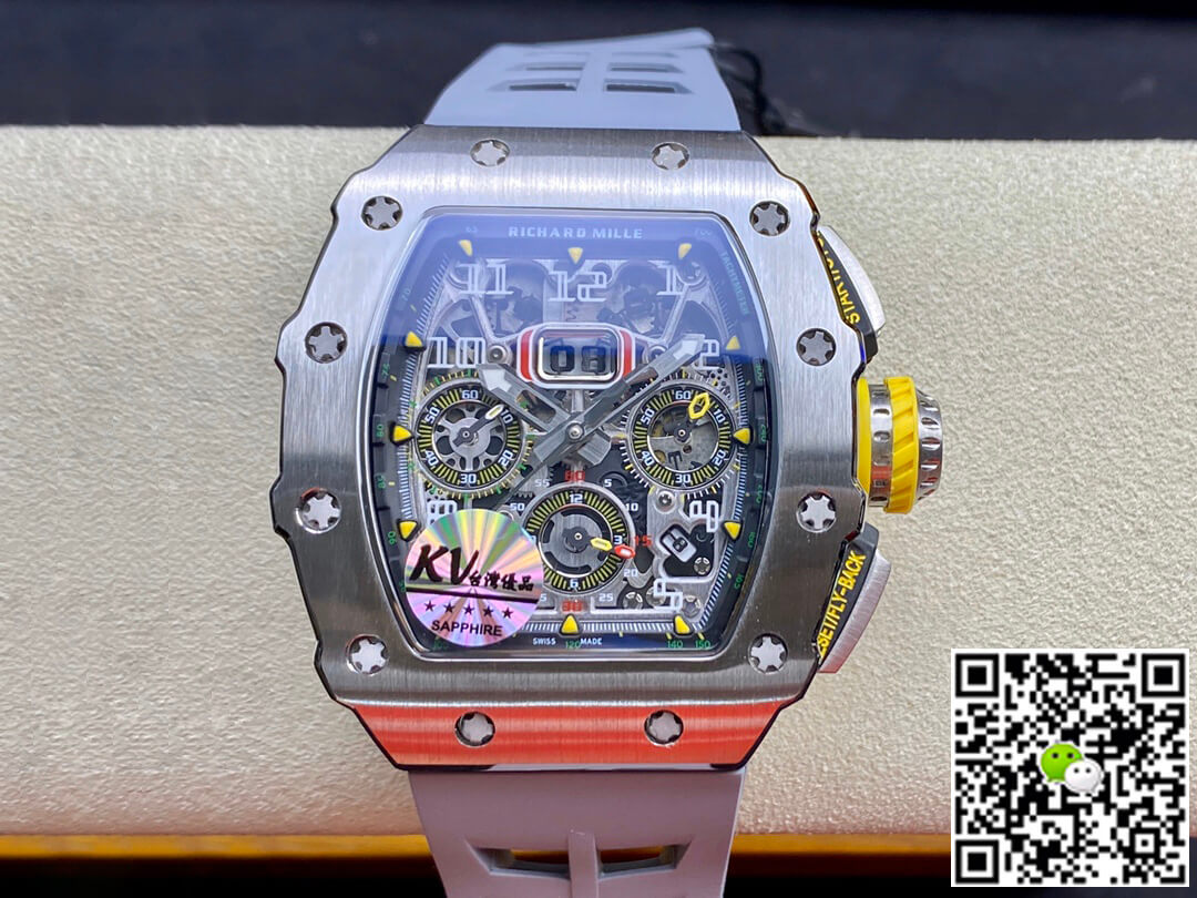 Best Replica Replica Richard Mille RM11-03 1:1 Best Edition KV Factory Titanium Steel - Colareps