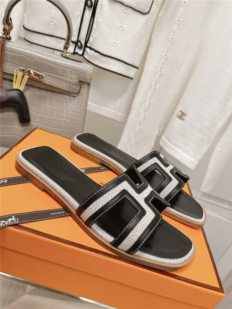 Best Replica hermes flat sandals slippers - Colareps