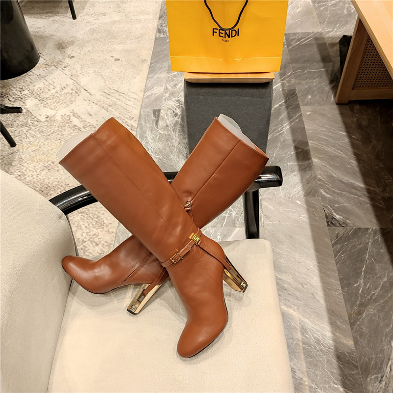 Best Replica fendi electroplated high heel boots - Colareps