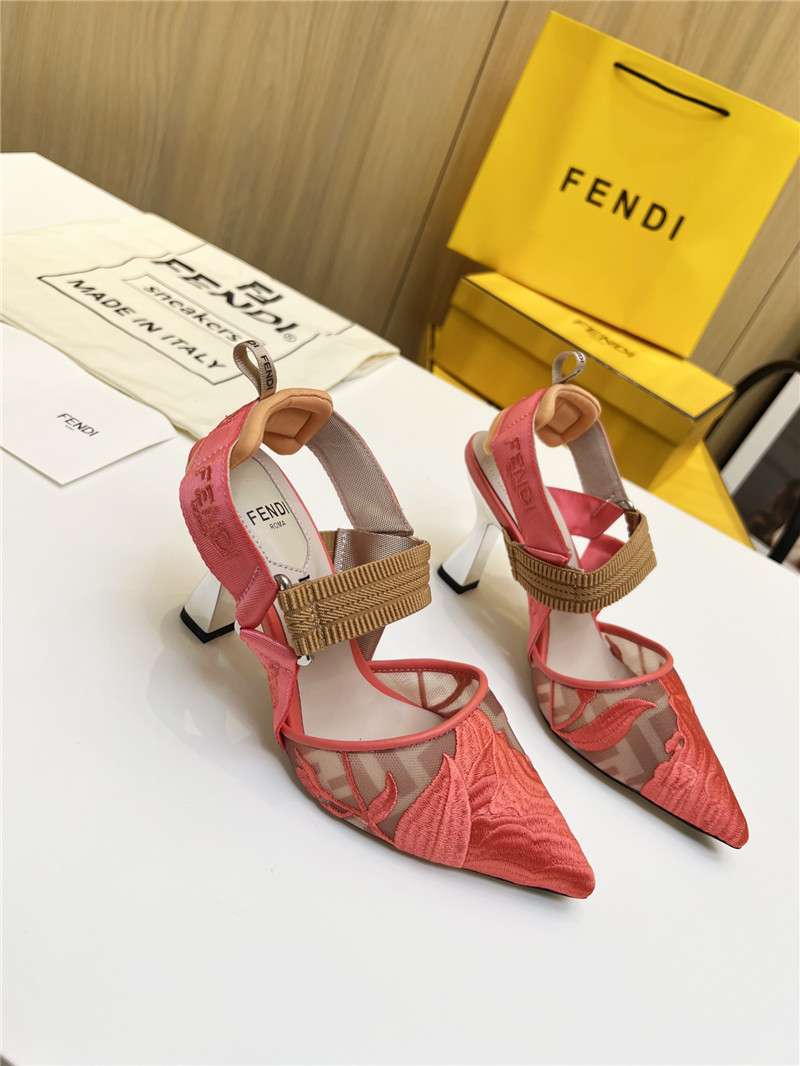 Best Replica fendi slingback hummingbird pumps - Colareps