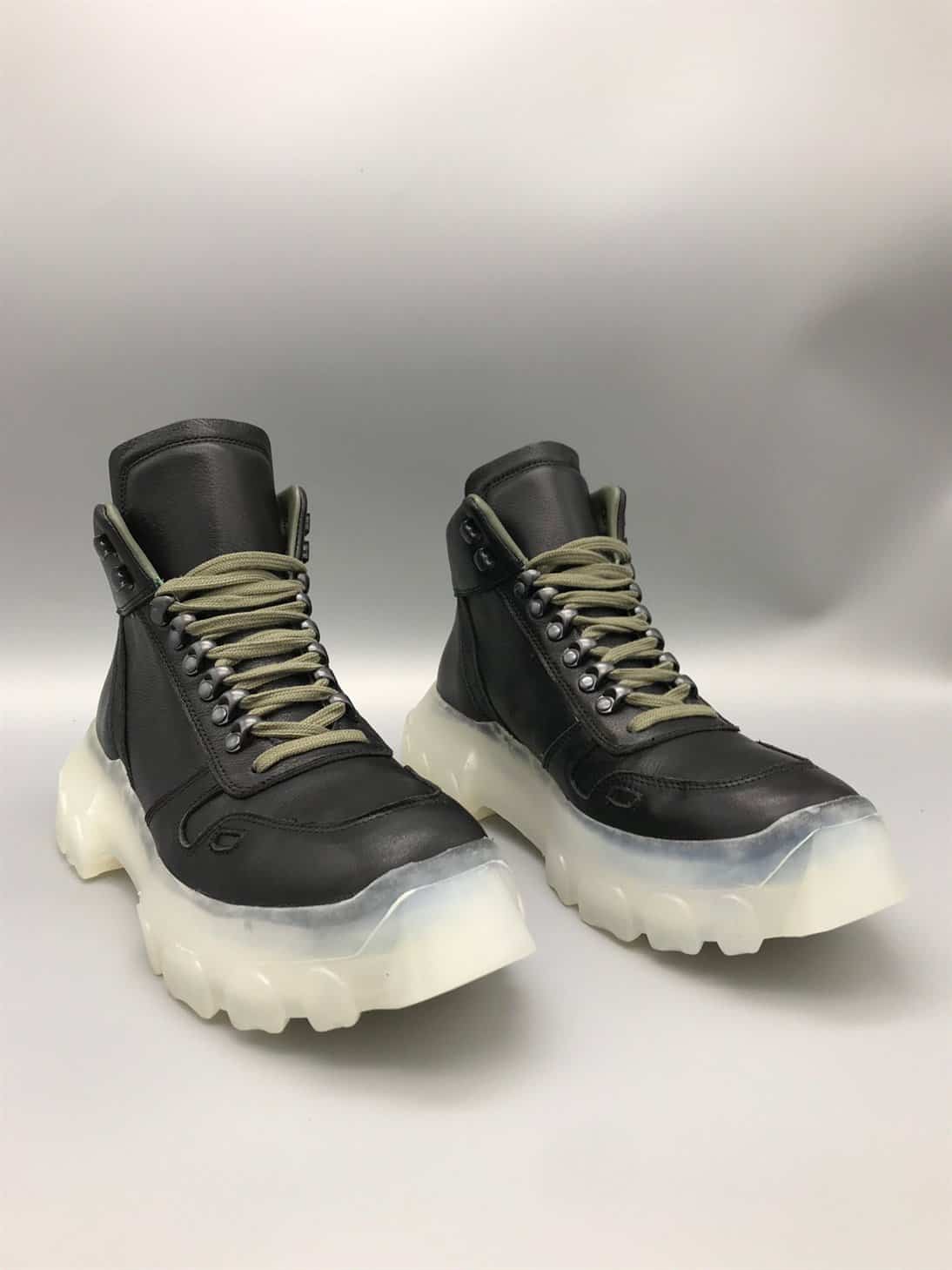 Best Replica Rick Owens Replica Shoes High-top Sneakers   RS056 - Colareps