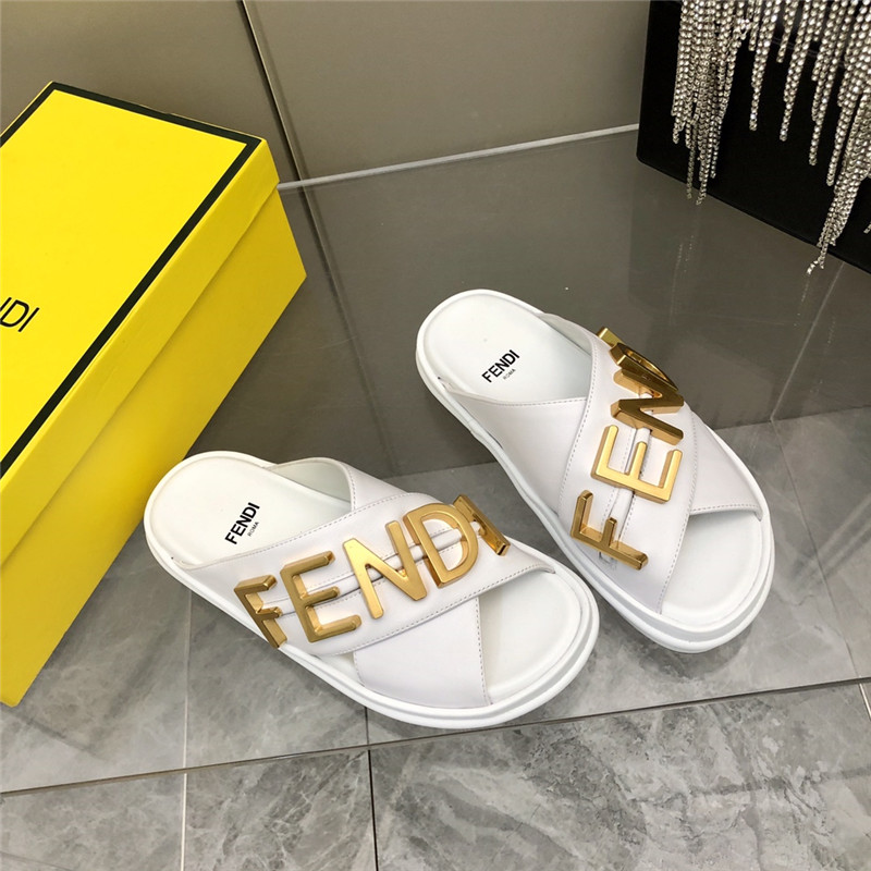 Best Replica fendi cross flat sandals - Colareps