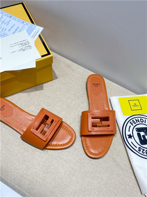 Best Replica fendi flat slippers - Colareps
