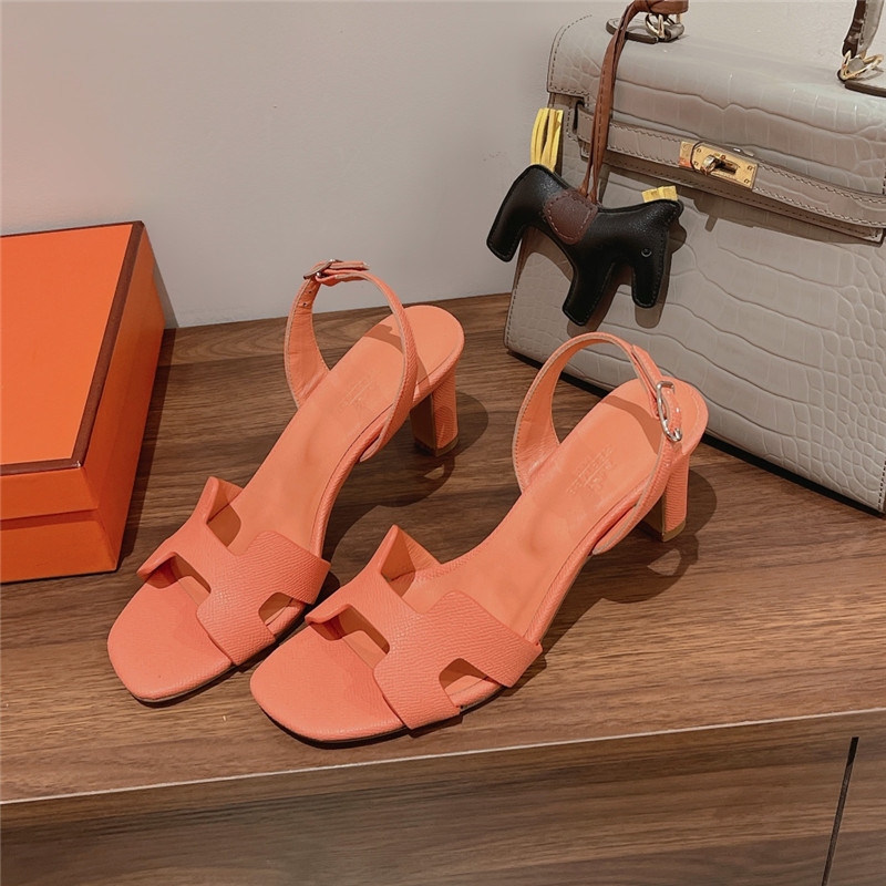 Best Replica Hermès early spring counter new high-heeled sandals - Colareps
