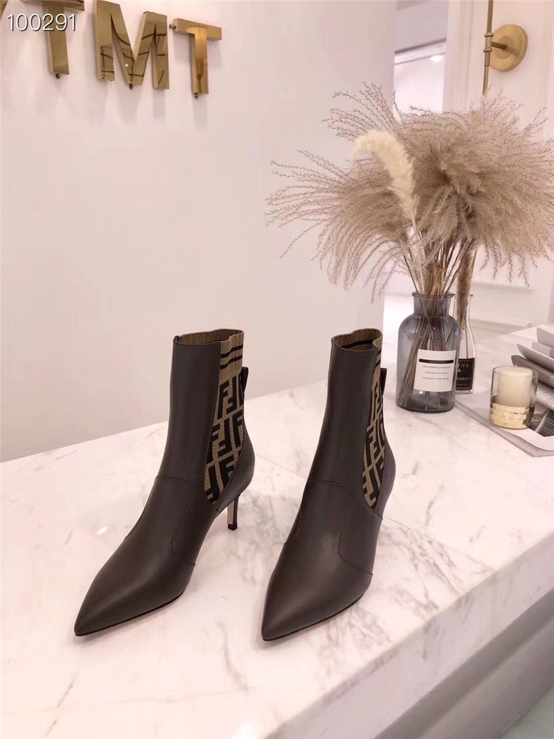 Best Replica fendi high heel ankle boots - Colareps
