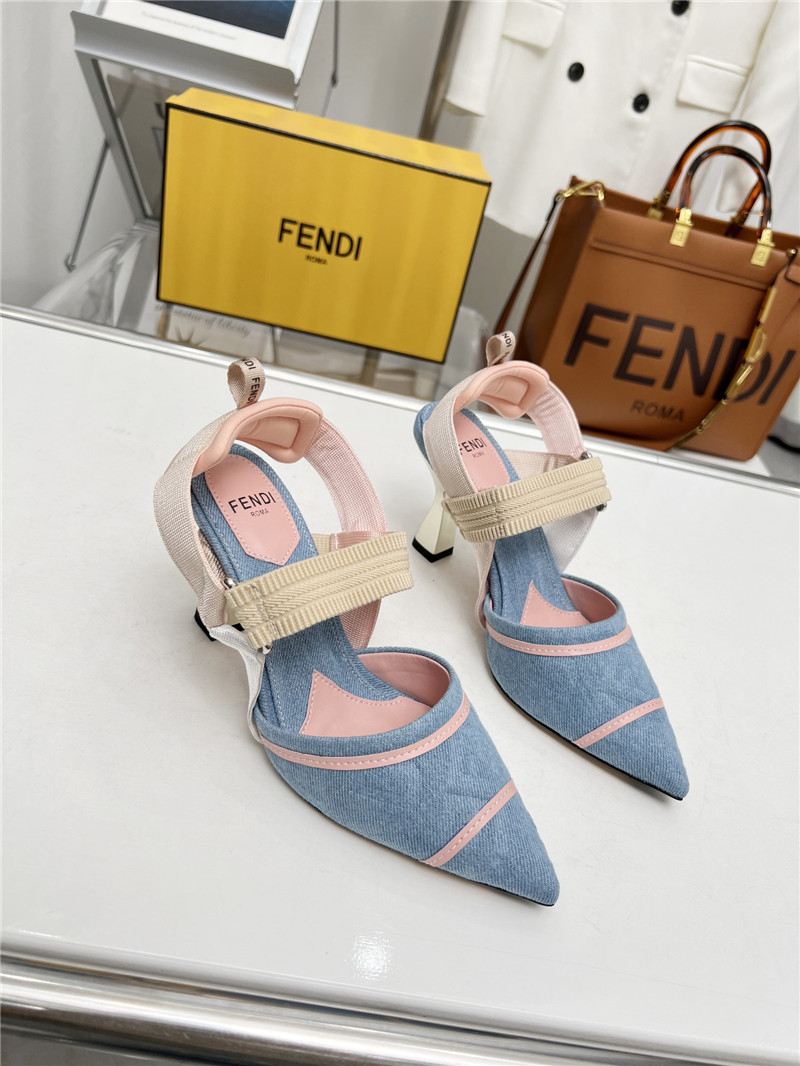 Best Replica fendi hot fashion high heel sandals - Colareps