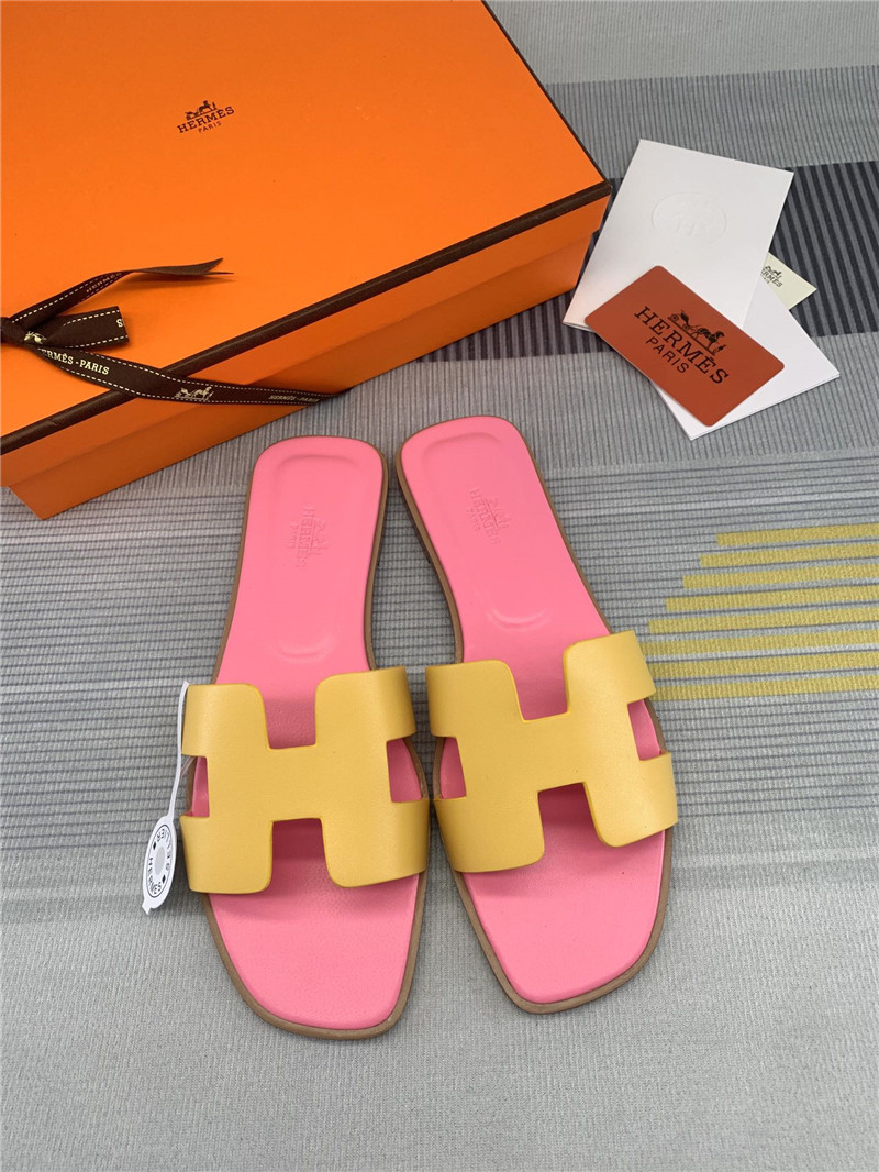 Best Replica hermes flat H slippers womens - Colareps