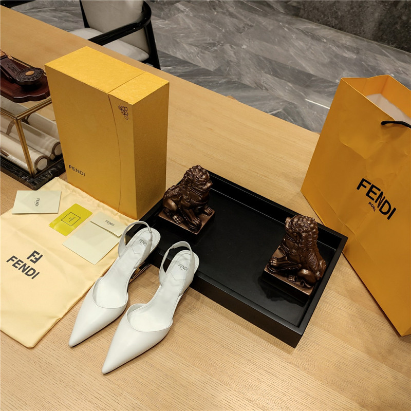 Best Replica Fendi Dupes back strap toe high heels - Colareps