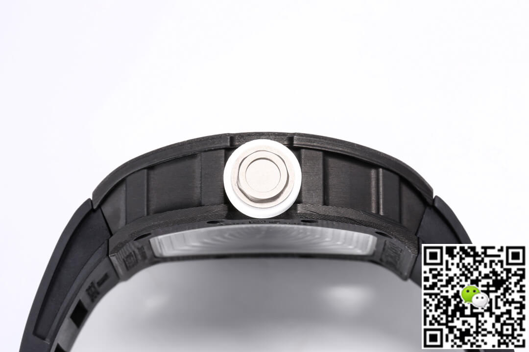 Replica Richard Mille RM055 NTPT 1:1 Best Edition BBR Factory Black Strap