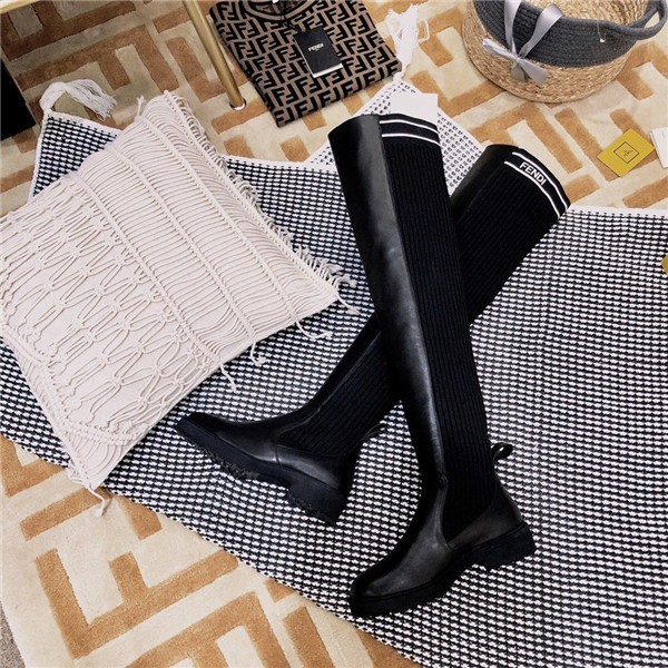 Best Replica fendi Rockoko FF combat boots replica shoes - Colareps