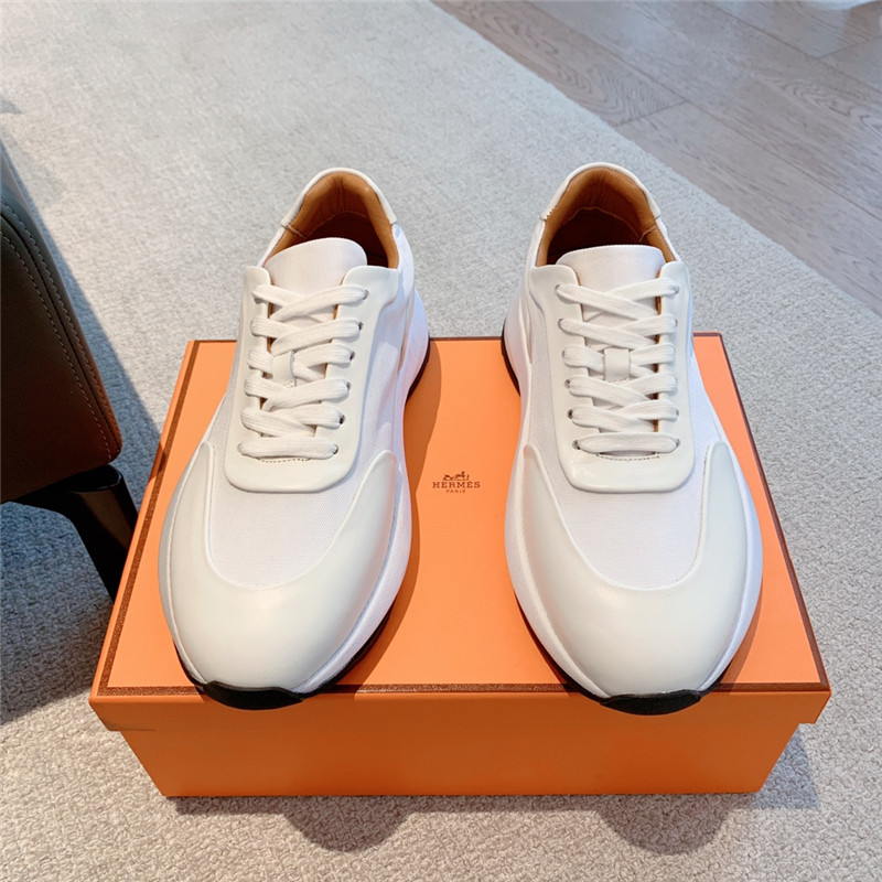 Best Replica Hermès classic look-alike British retro white shoes - Colareps