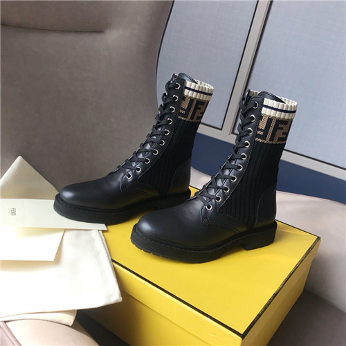 Best Replica Fendi Dupes rockoko FF boots - Colareps
