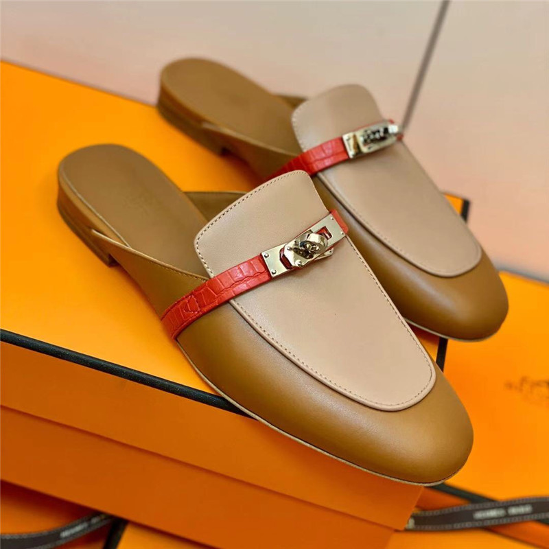 Best Replica hermes mueller slippers - Colareps