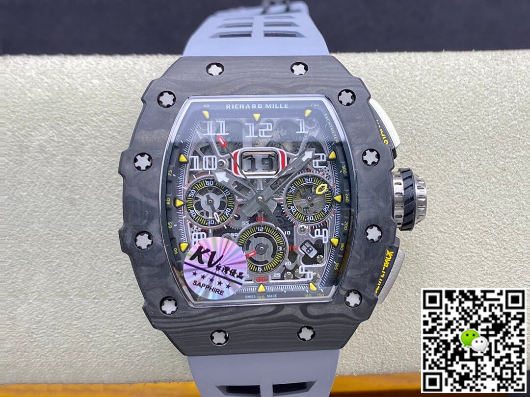Richard Mille Replica RM-011 1:1 Best Edition KV Factory Forged Carbon Case