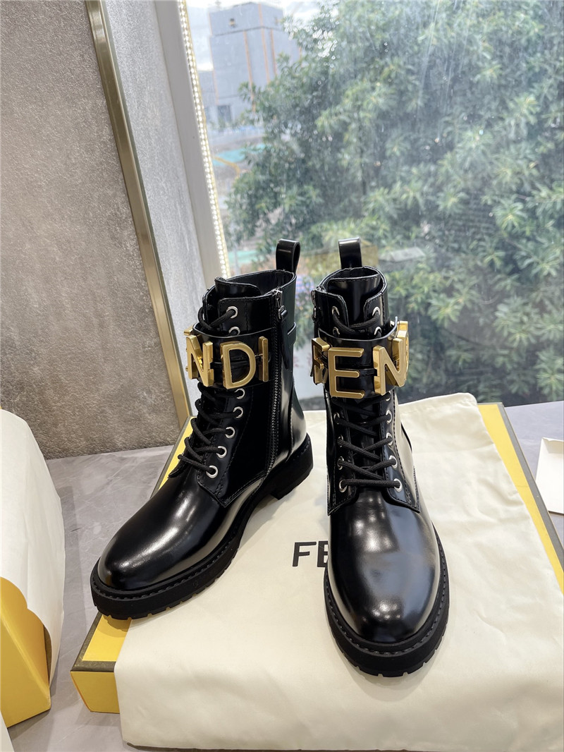 Best Replica fendi logo martin boots womens - Colareps