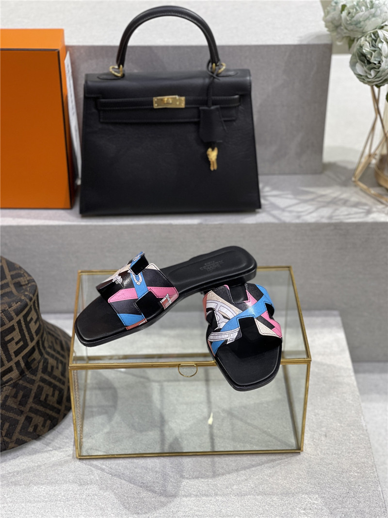 Best Replica Hermès early spring new color slippers - Colareps