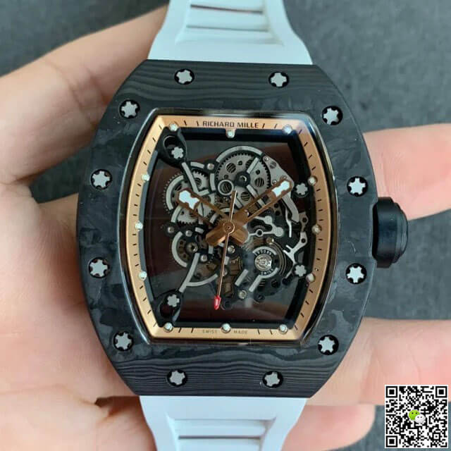 Replica Richard Mille RM055 1:1 Best Edition KV Factory V2 Skeleton Dial