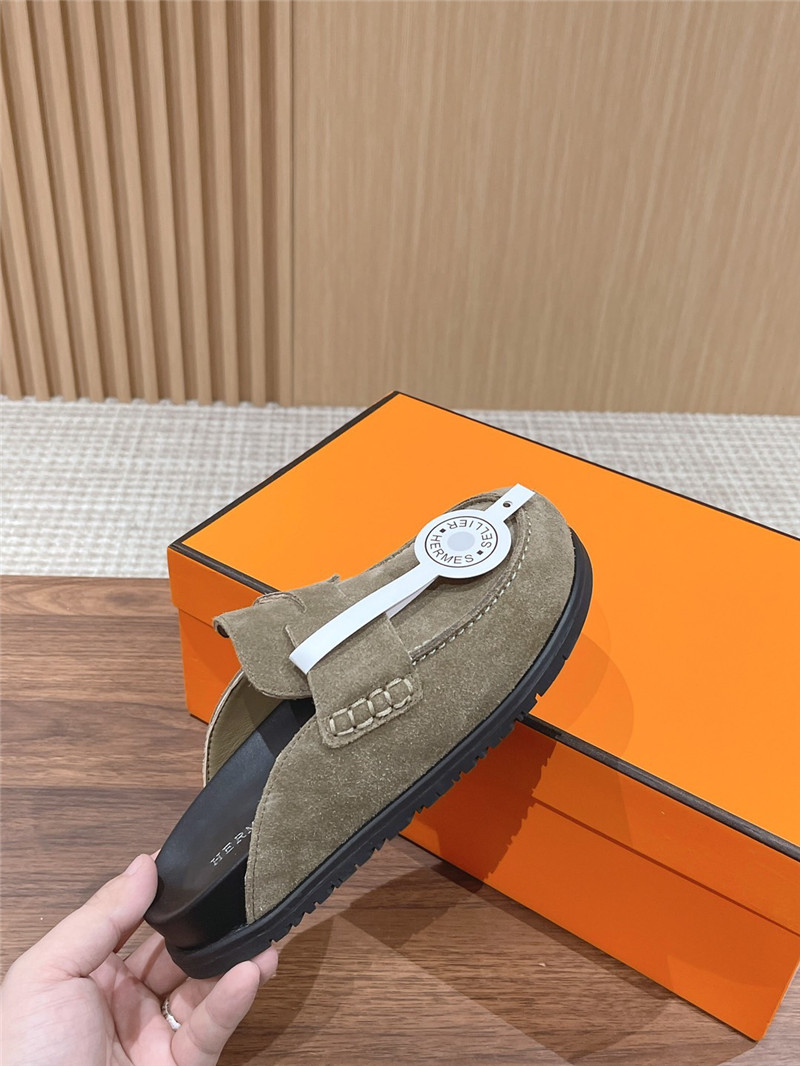 Best Replica Hermès Moe Mueller s half -drooping shoes - Colareps