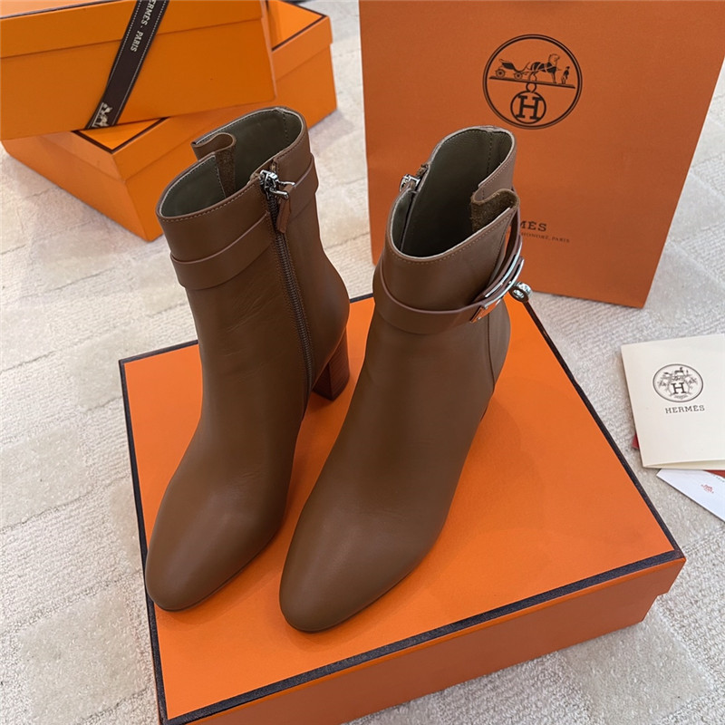 Best Replica hermes kelly high heel ankle boots - Colareps