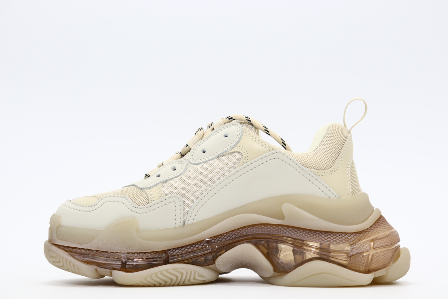 Best Replica Balenciaga Triple S -Champagne Replica - Colareps