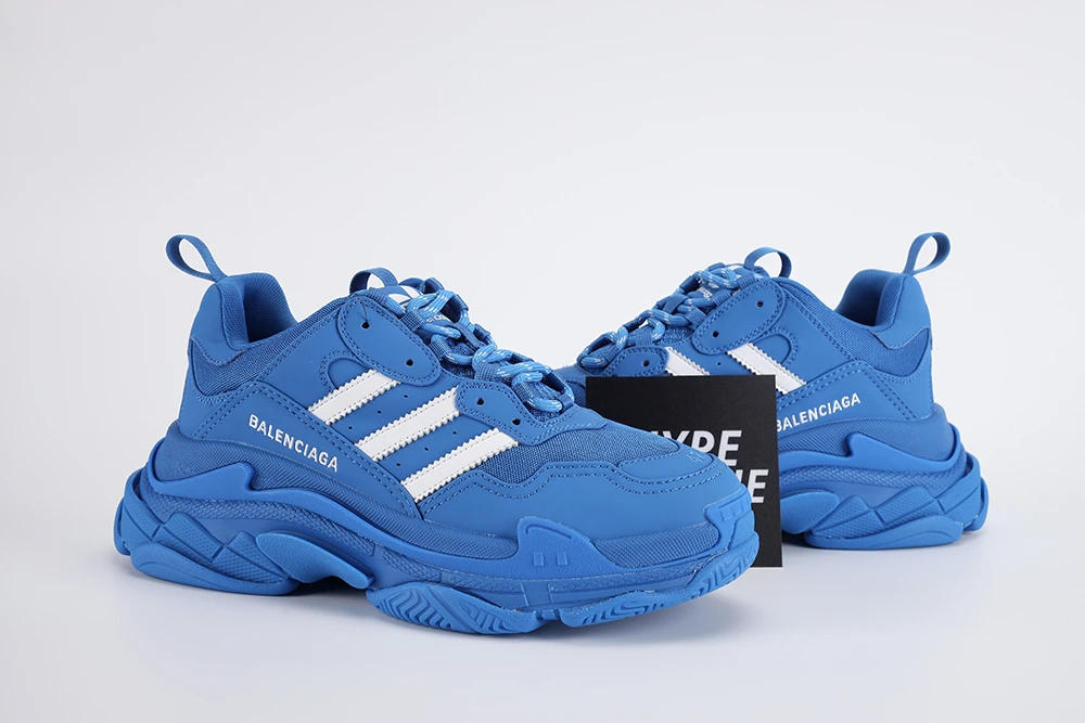 Best Replica BALENCIAGA TRIPLE-S BLUE - Colareps