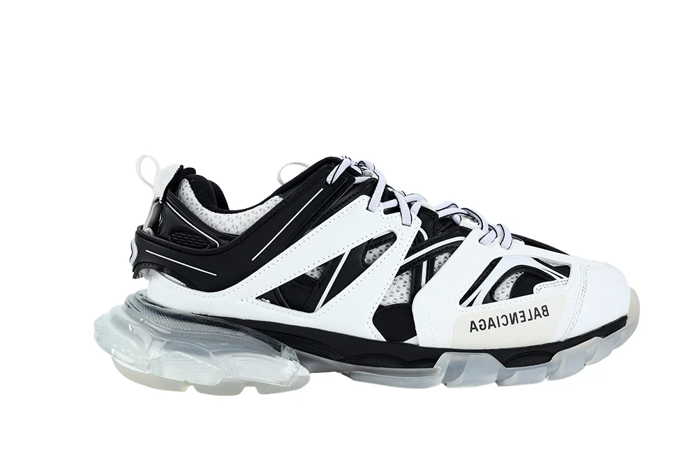 Best Replica BALENCIAGA TRACK NON-LED SNEAKER LUMINOUS WHITE BLACK - Colareps
