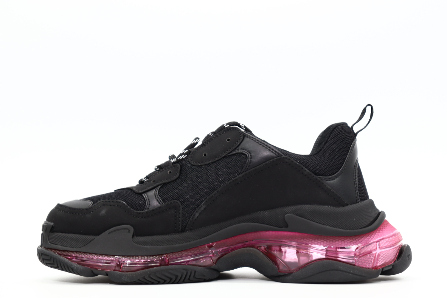 Best Replica Balenciaga Triple S   Black purple Replica - Colareps