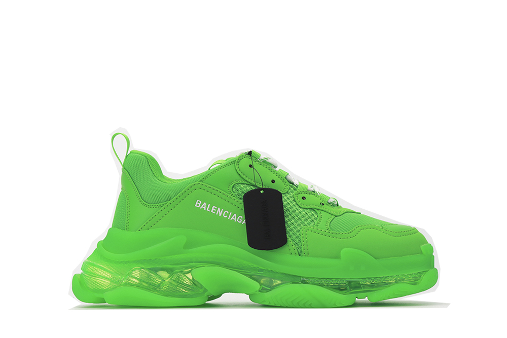 Best Replica BALENCIAGA TRIPLE S CRYSTAL GREEN - Colareps