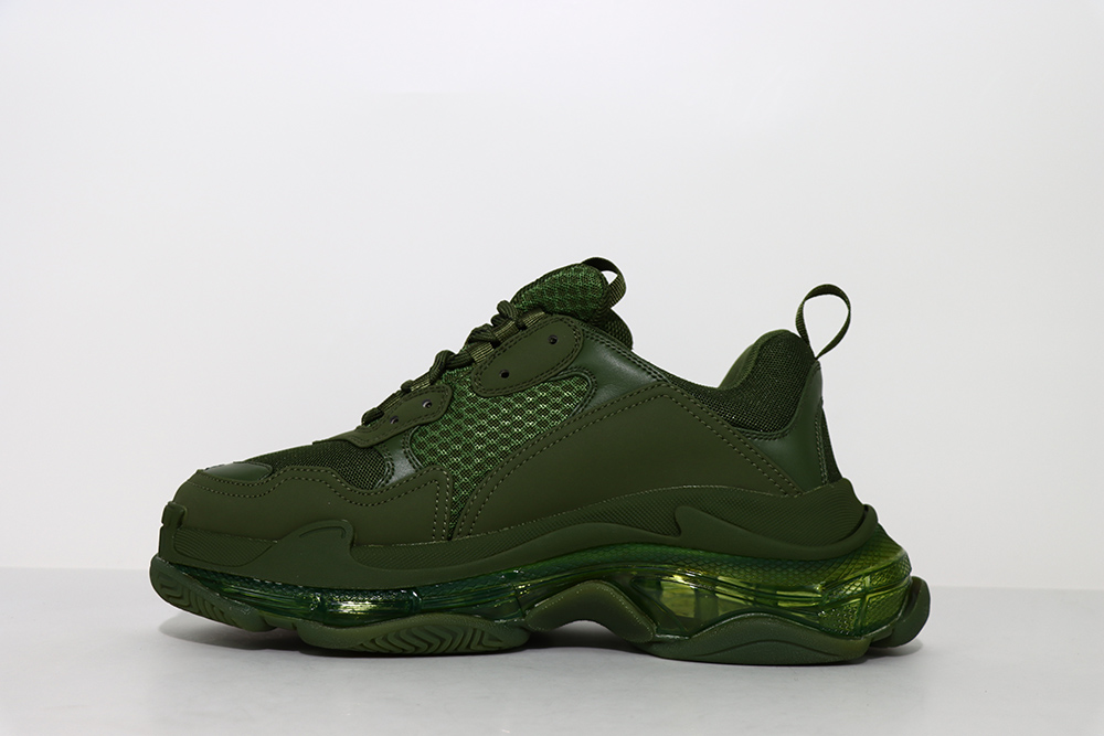 Best Replica BALENCIAGA TRIPLE S SNEKAER  Dark Green - Colareps