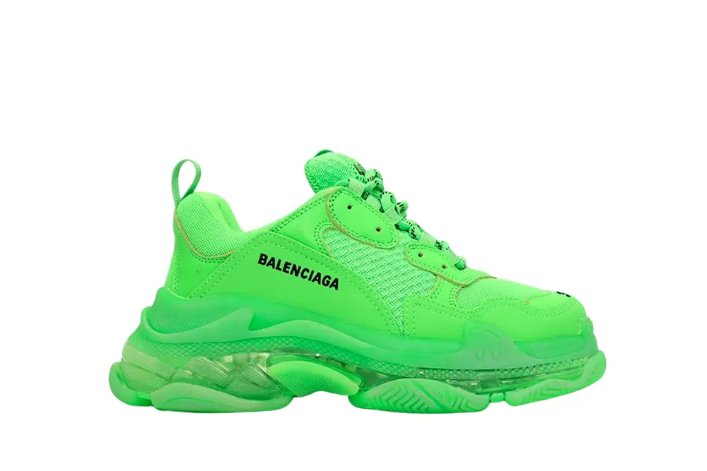 Best Replica BALENCIAGA TRIPLE S GREEN REPLICA - Colareps