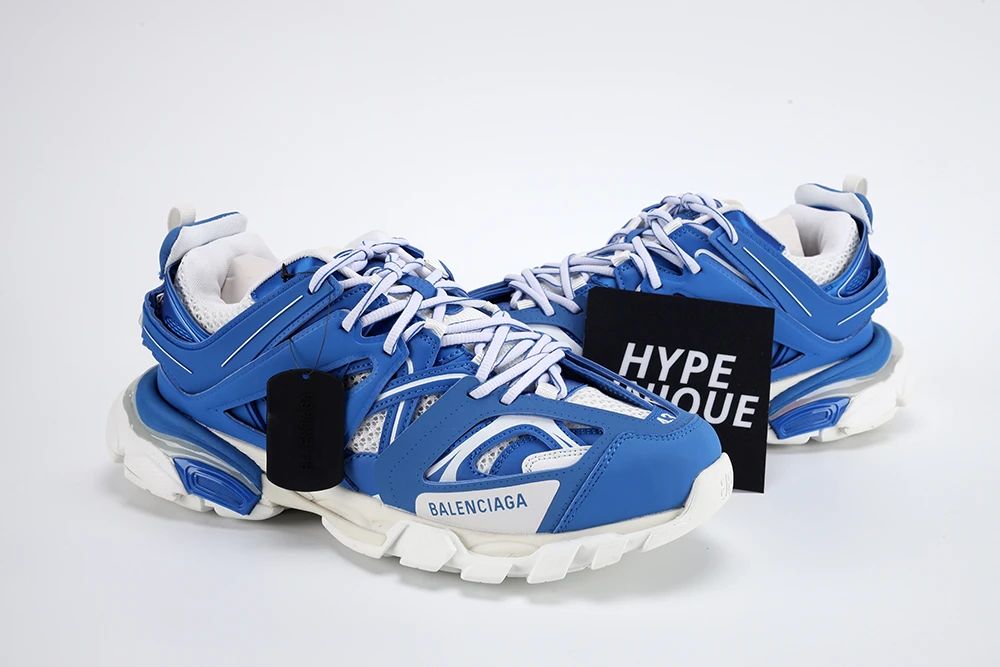 Best Replica BALENCIAGA TRIPLE-S BLUE WHITE - Colareps