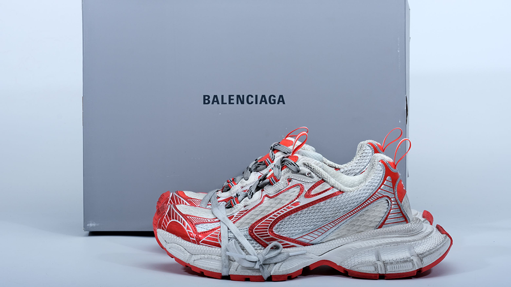 Best Replica Balenciaga 3XL  White Red - Colareps