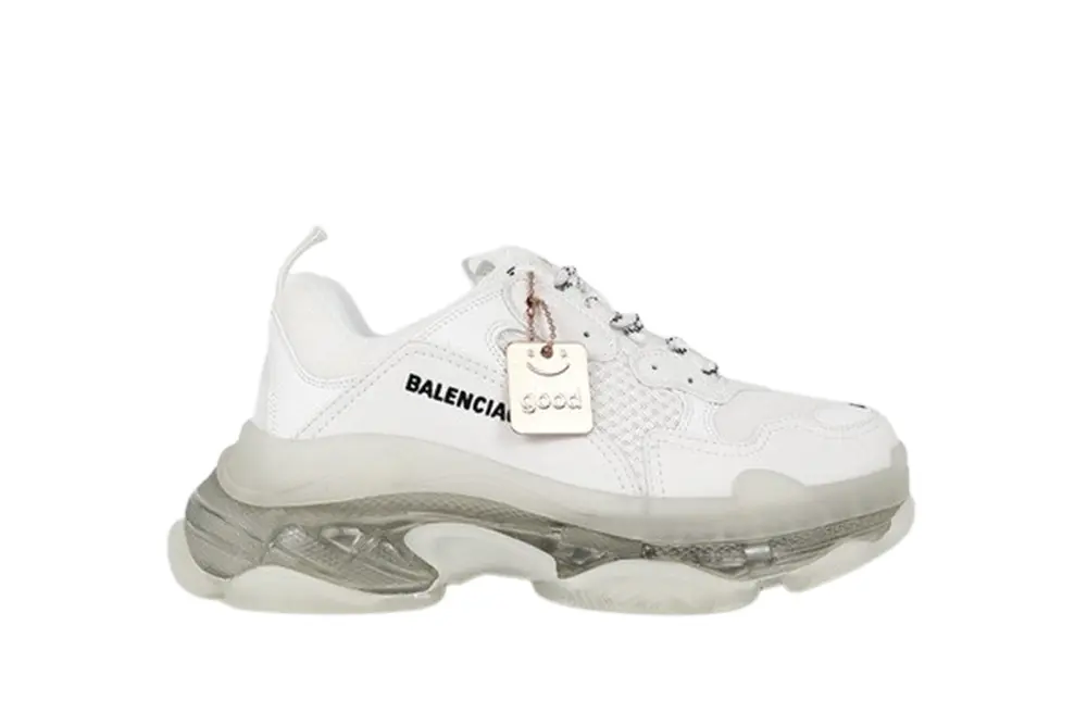 Best Replica BALENCIAGA WHITE TRIPLE S SNEAKER REPLICA - Colareps